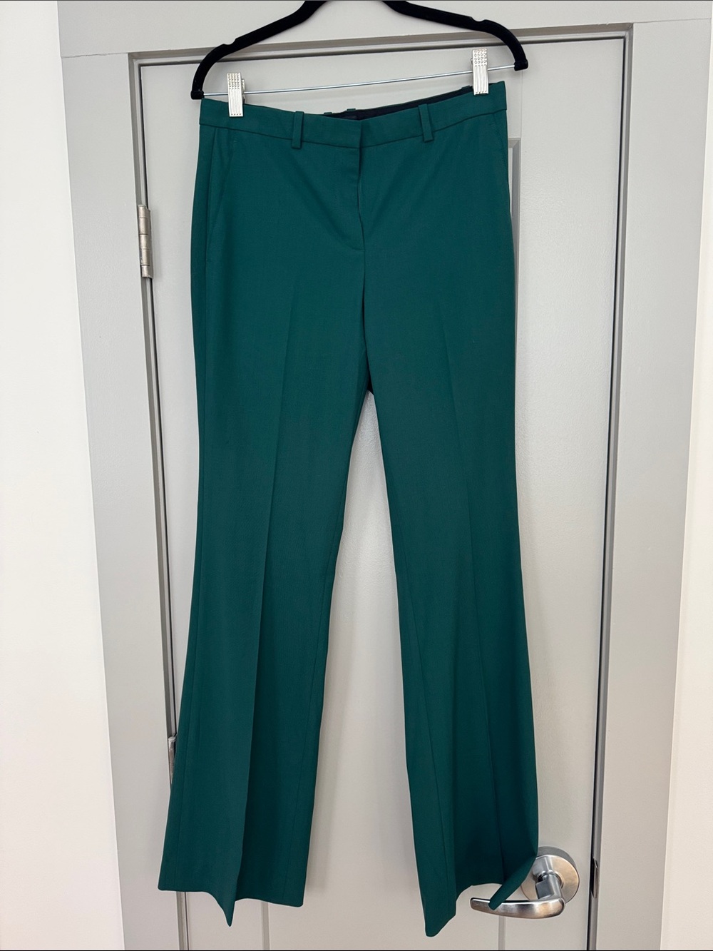 Theory Demitria Classic Teal Women's Dress Pants